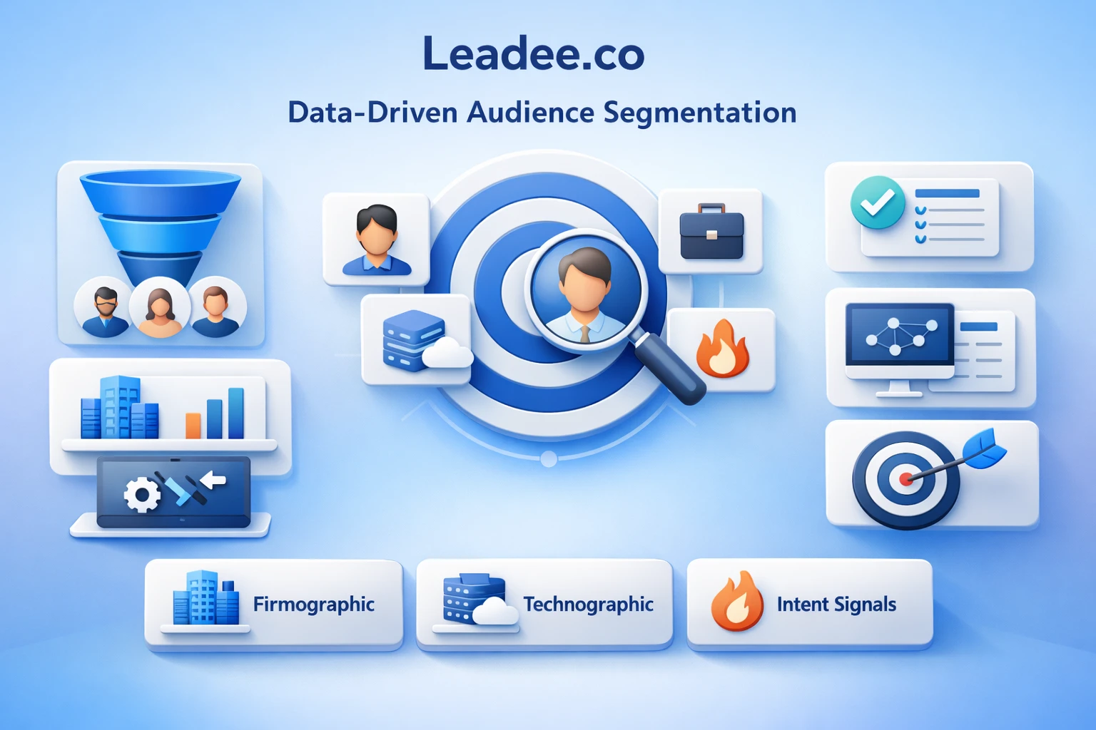 Data-Driven Audience Segmentation B2B ICP Targeting & Data Enrichment