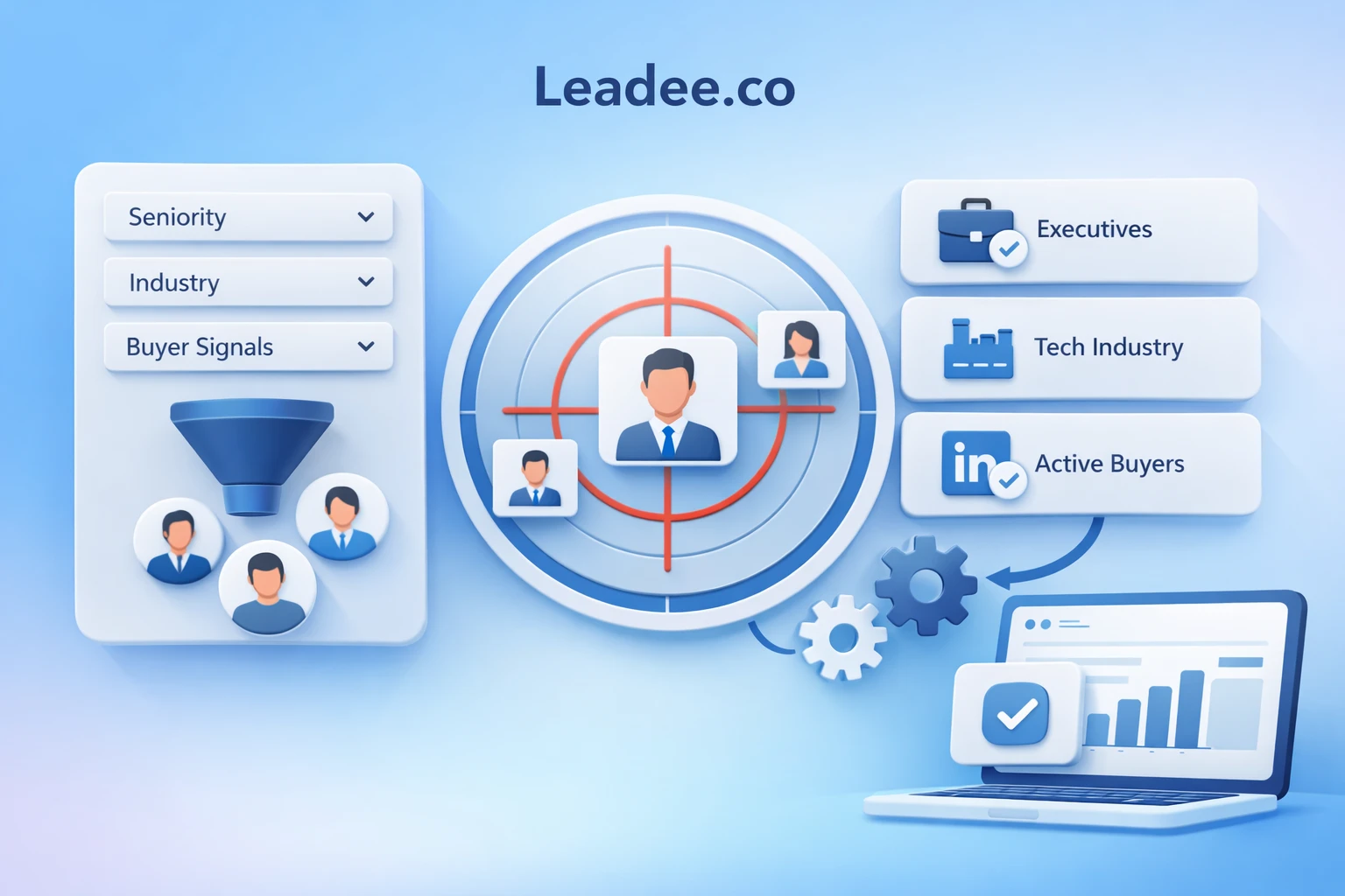 Precision-Based Audience Targeting b2b linkdin lead generation