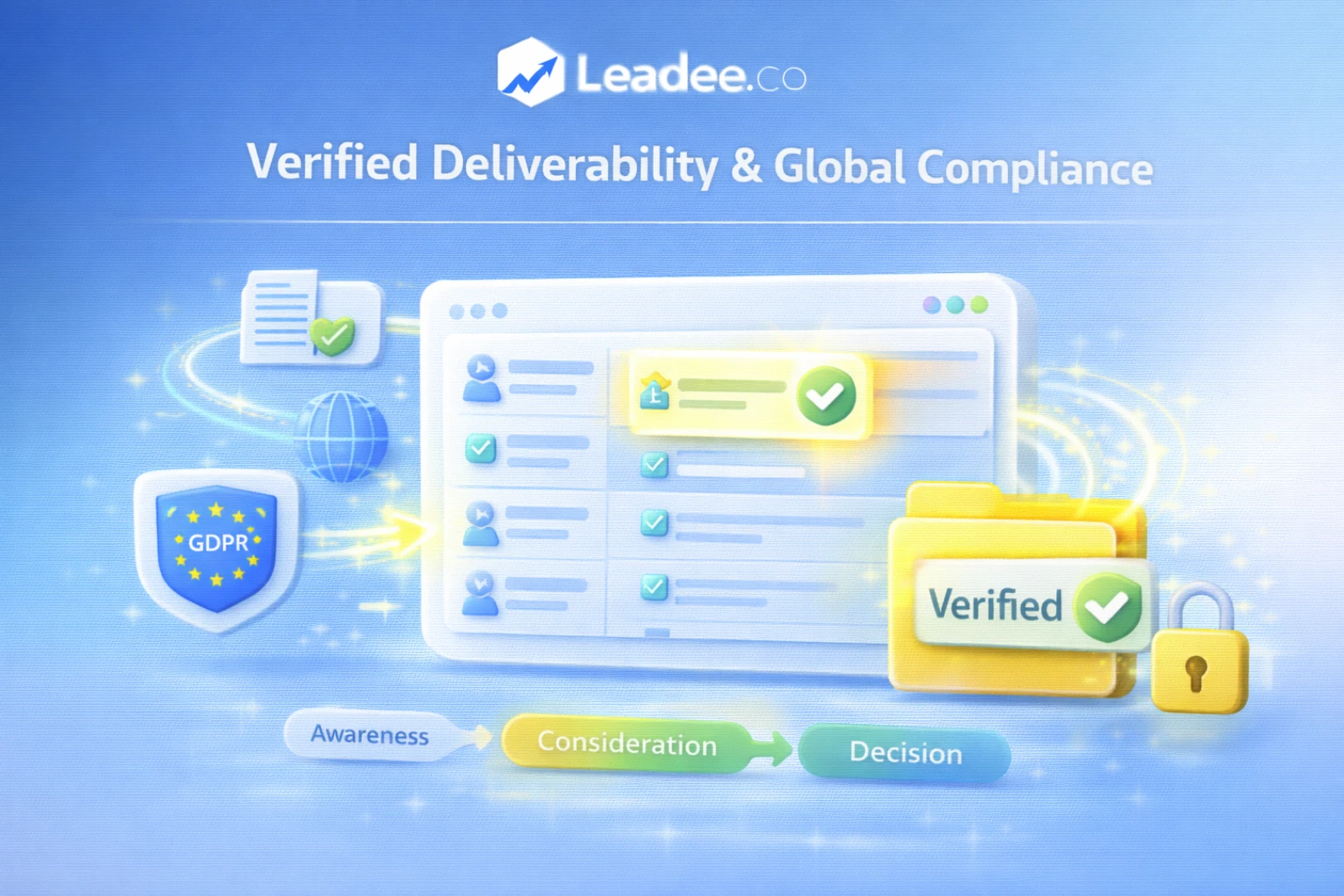 Verified Deliverability b2b email list building