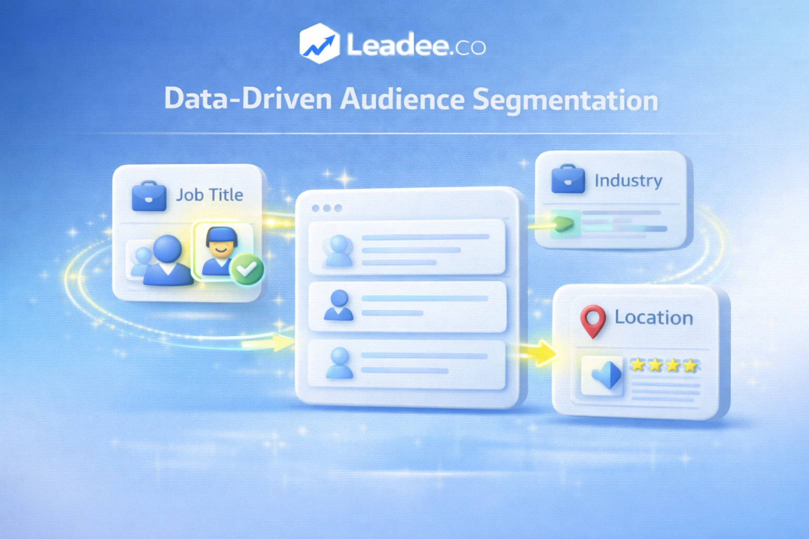 data driven b2b email list building